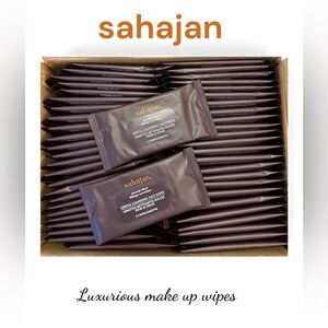 LAST BOX❗️SAHAJAN AYURVEDIC BLEND GENTLE CLEANSING FACE WIPES 50 PACKETS